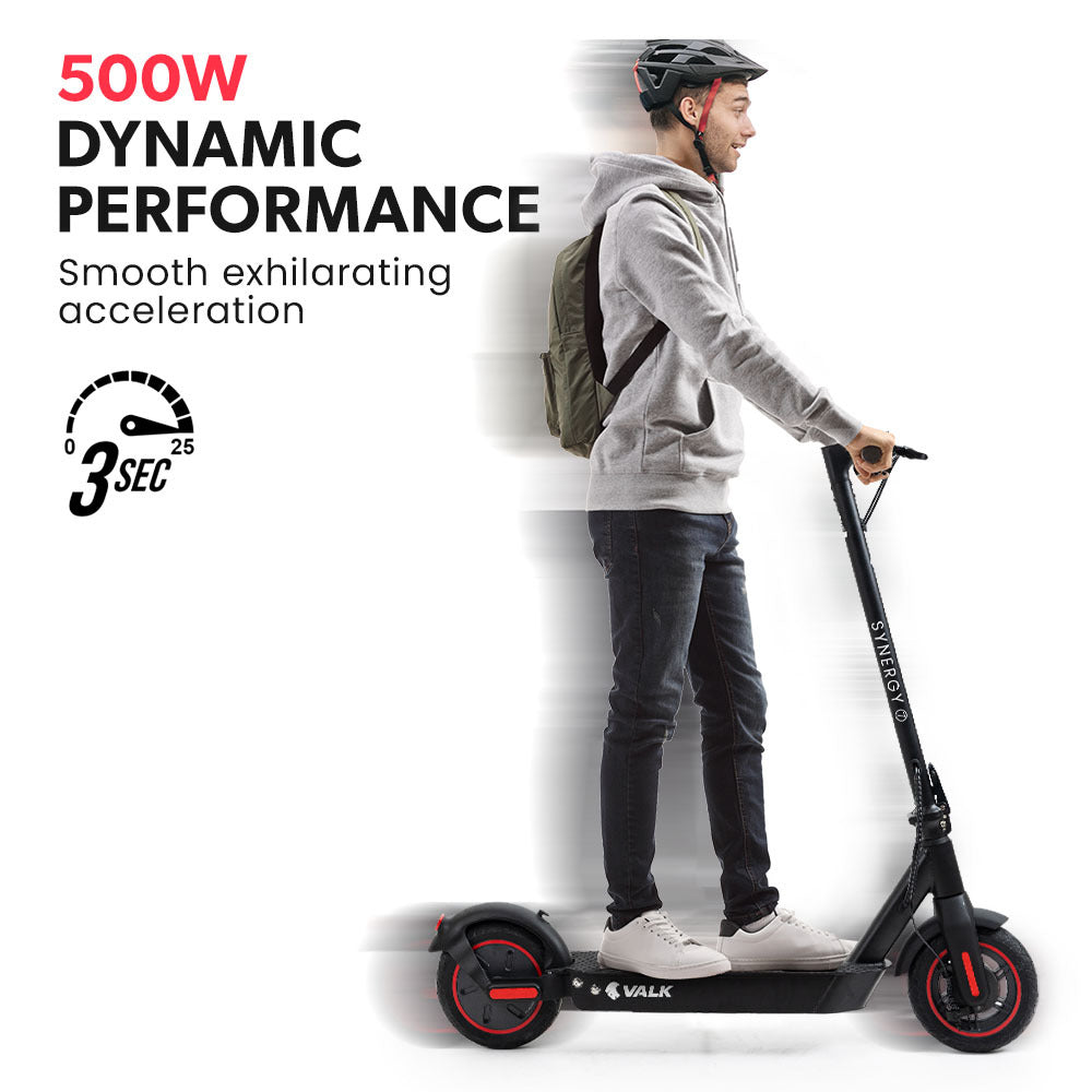 NNEDSZ VALK Synergy 7 MkII 500W Electric Scooter 37V 15Ah Battery Foldable E-Scooter Adult Ride On