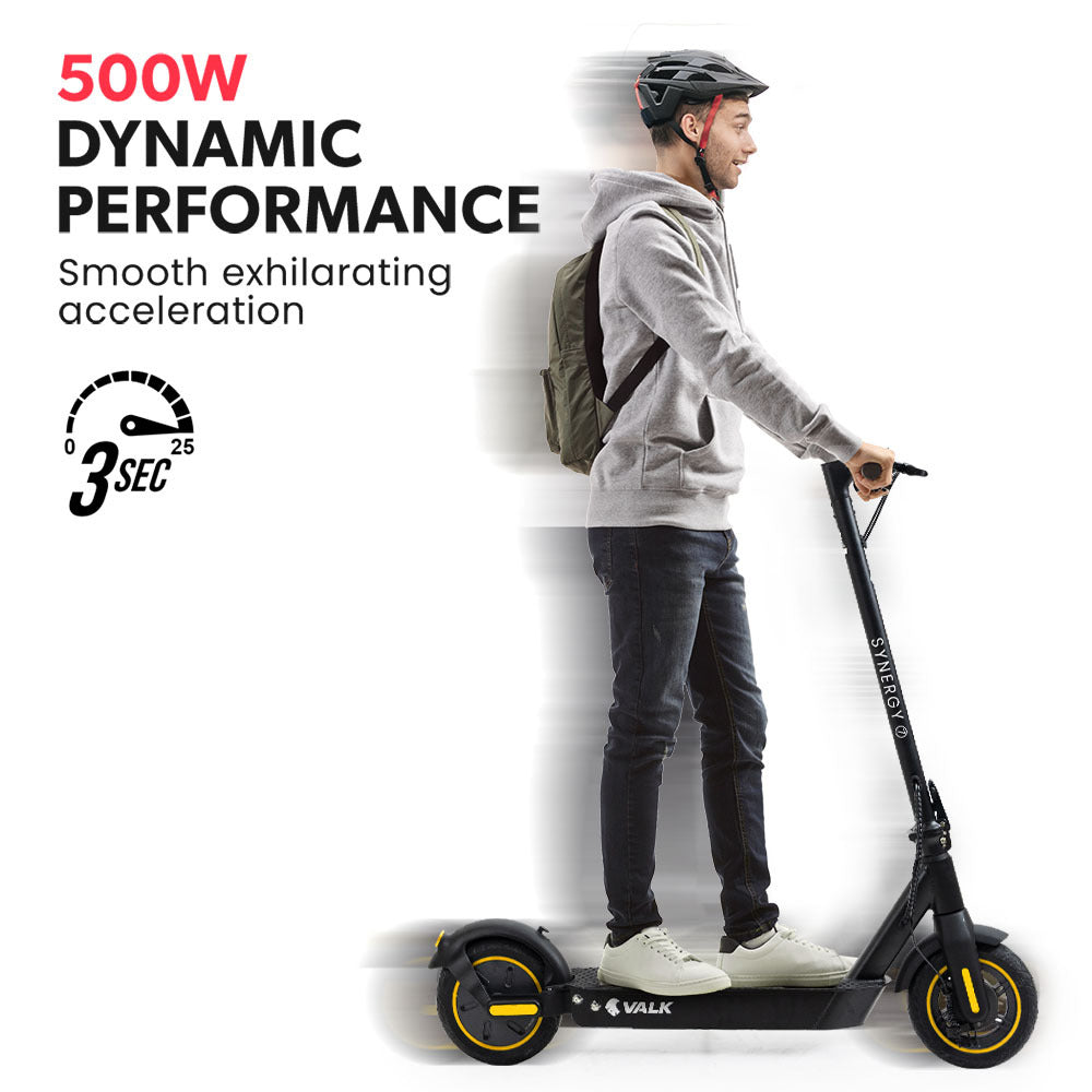 NNEDSZ VALK Synergy 7 MkII 500W Electric Scooter 15Ah 37V Battery Foldable E-Scooter Adult Ride On