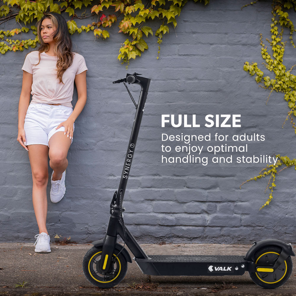 NNEDSZ VALK Synergy 7 MkII 500W Electric Scooter 15Ah 37V Battery Foldable E-Scooter Adult Ride On