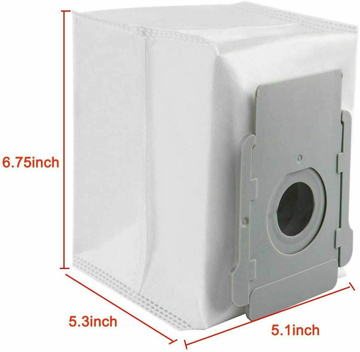 NNEDSZ 3 X Vacuum bags for iRobot Roomba i3+, i7+, s9+ and j7+  robot vacuum cleaners